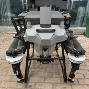 Foldable DJI AGRAS T70 drone for convenient transportation and warehouse storage